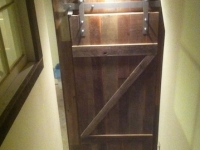 Reclaimed Barnwood Sliding Door