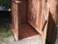 Garbage Can Enclosure